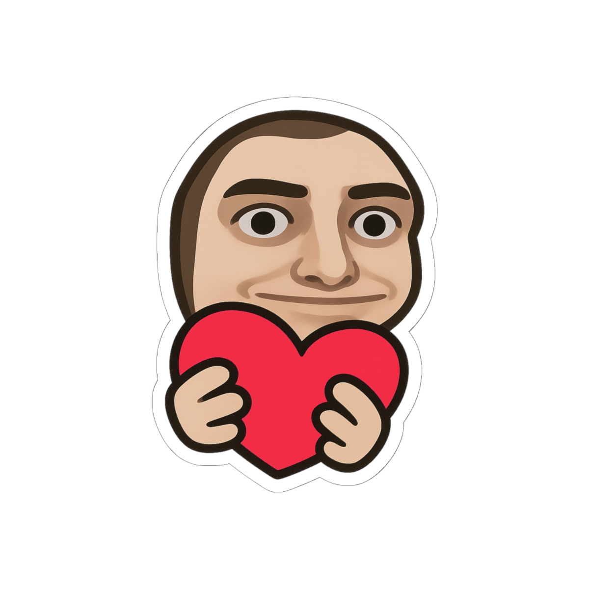 xqcL Emote Sticker | Funny xQc Twitch Vinyl Decal