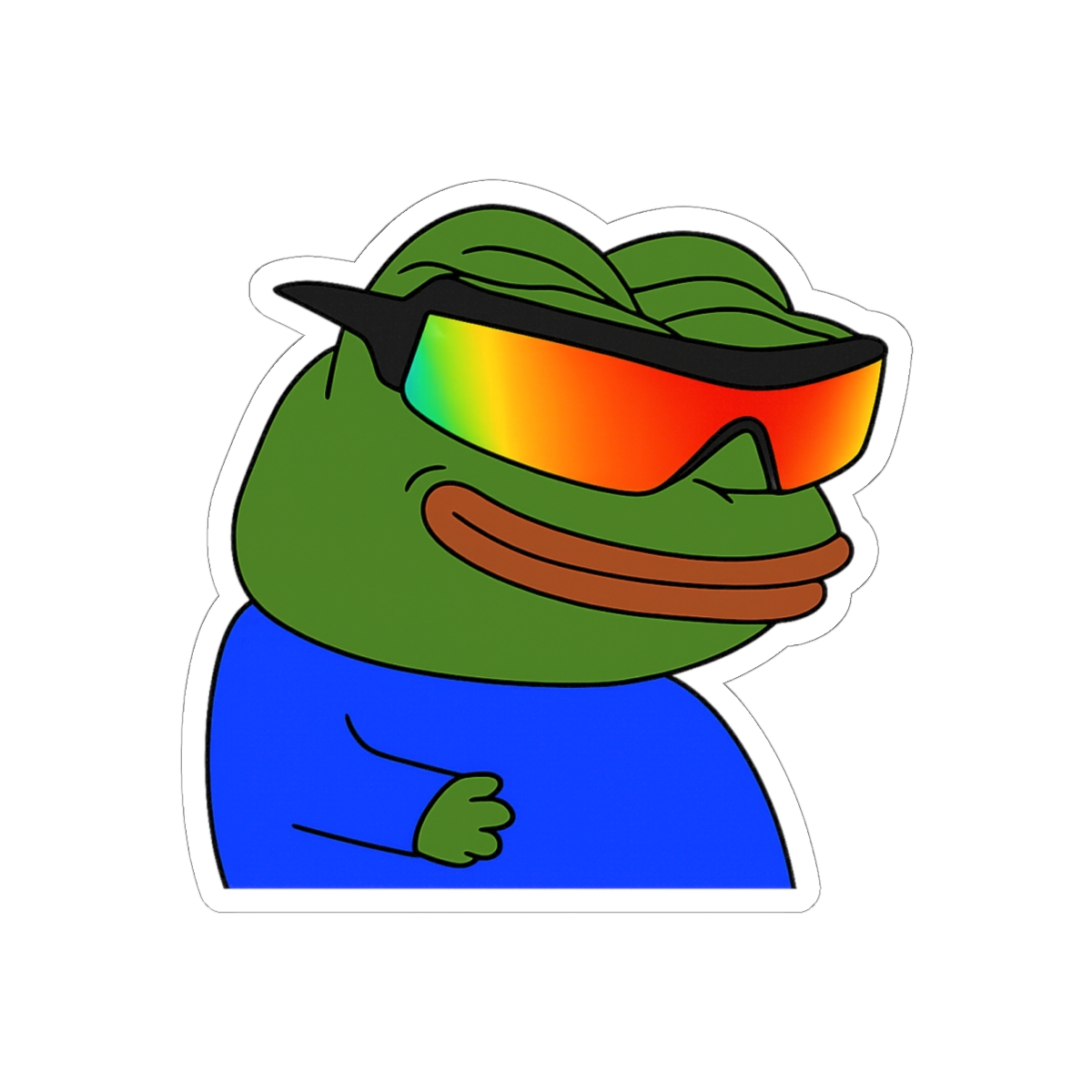Wicked BTTV Twitch Emote Sticker | Funny Gaming Decal